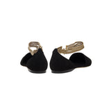 Sienna Black Flat Ballerina