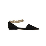 Sienna Black Flat Ballerina