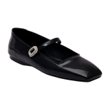 Catena Notte Black & Glam Flat Ballerina