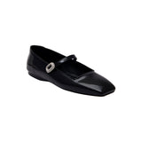 Catena Notte Black & Glam Flat Ballerina