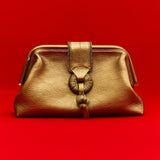 Boho Chic Bronze  Pouch Bag