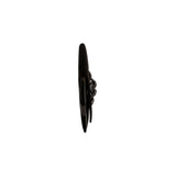 Catena Black Velvet Envelope Gusset Clutch