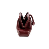 Alessa Burgundy Pouch Bag