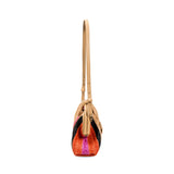 Alessa Multicolor & Beige Pouch Bag