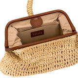 Delphine Natural Pouch Bag