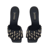 Aurnia Black High-Heel Sandal