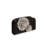 Lavinia Black & Silver Two-Sided Clutch