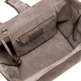 Boho Chic Medium Taupe Tote Bag
