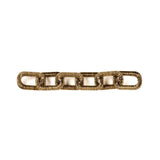 Catena Antique Gold Chain made of metallic thread, featuring a unique design, 19 cm wide, perfect for stylish accessories.