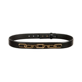 Catena Belt Black & Antique Gold