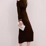 Catena Gold High-Heel Ankle Sandal