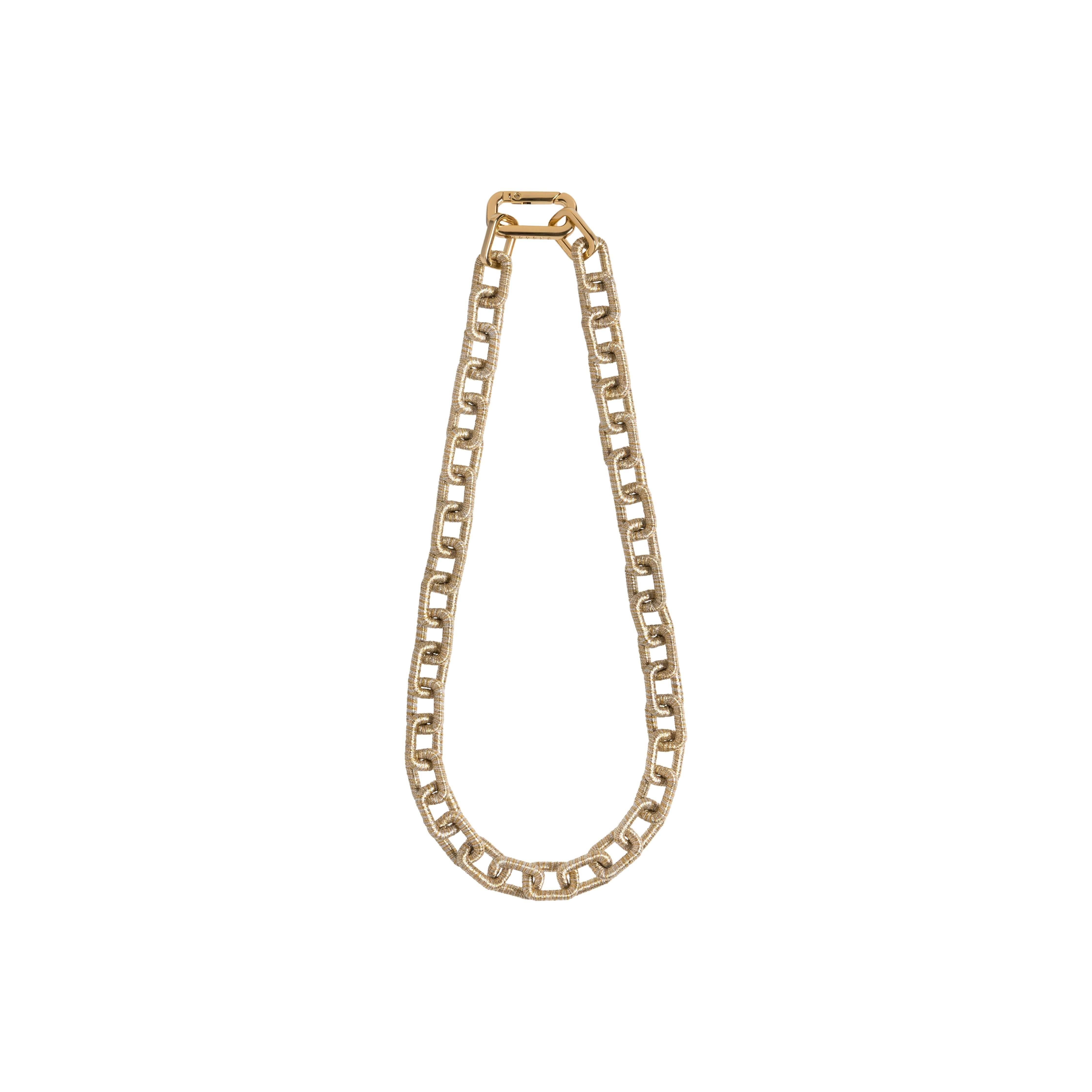 Catena Necklace in Gold and Silver, featuring a bold link design for a stylish accessory look.