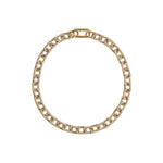 Elegant Catena necklace in gold and silver, featuring a unique chain design, perfect for adding style to any outfit.