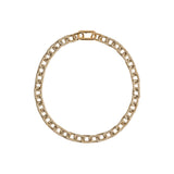 Elegant Catena necklace in gold and silver, featuring a unique chain design, perfect for adding style to any outfit.