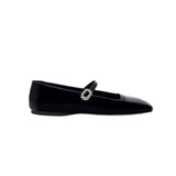 Catena Notte Black Flat Ballerina