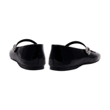 Catena Notte Black Flat Ballerina