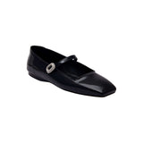 Catena Notte Black Flat Ballerina
