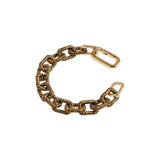 Catena Notte Bracelet in Antique Gold with linked chain design, perfect for elegant styling and versatile wear.
