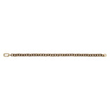 Catena Notte Necklace in Antique Gold, featuring meticulously wrapped chain links symbolizing unity and elegance.