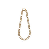 Catena Notte Necklace in gold and silver, handcrafted chain link design symbolizing unity and elegance.