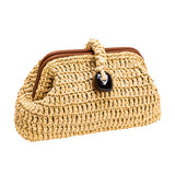 Delphine Natural Pouch Bag