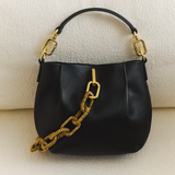Catena Black Small Shoulder Pouch