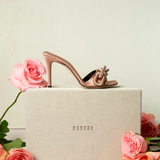 Catena Blush High-Heel Sandal
