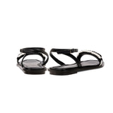 Kibele Black Ankle Cross Sandal
