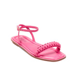 Kibele Bubble Pink Ankle Cross Sandal