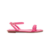 Kibele Bubble Pink Ankle Cross Sandal