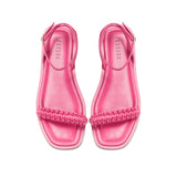 Kibele Bubble Pink Ankle Cross Sandal