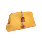 Petra Mustard Pouch Bag