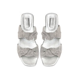 Rhea Silver 2 Knots Sandal