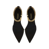 Sienna Black Flat Ballerina
