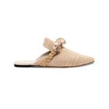 Delphine Natural Sliperette