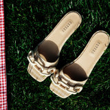 Catena Legno Flat Sandal